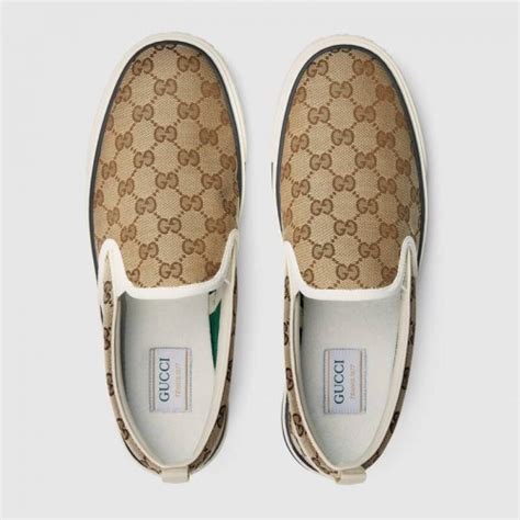 blade slip on sneakers gucci|Gucci 1977 slip on sneakers.